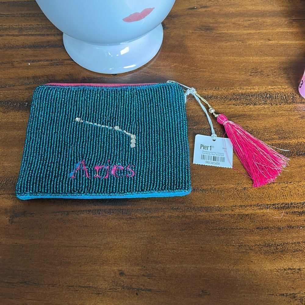 Pier 1 Aries small bag with tassel NWT